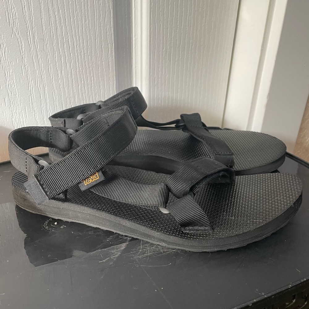 Teva Original Universal Black Sandals